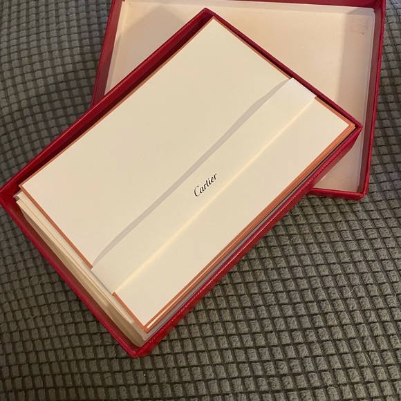 Cartier Office Cartier Note Cards Envelopes Poshmark